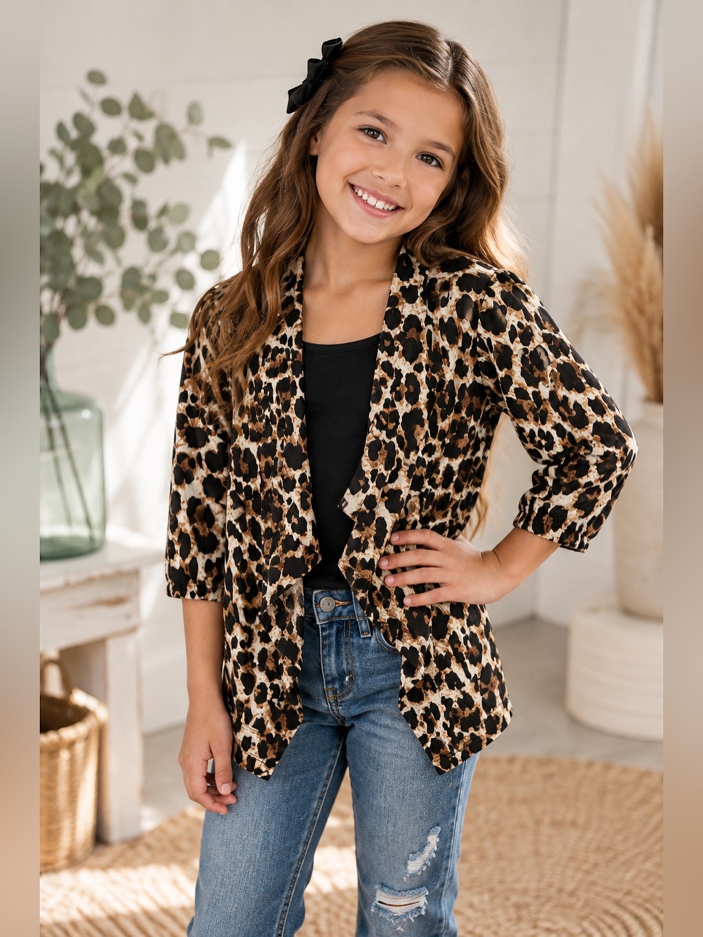 🐆 Wild at Heart Leopard Tunic